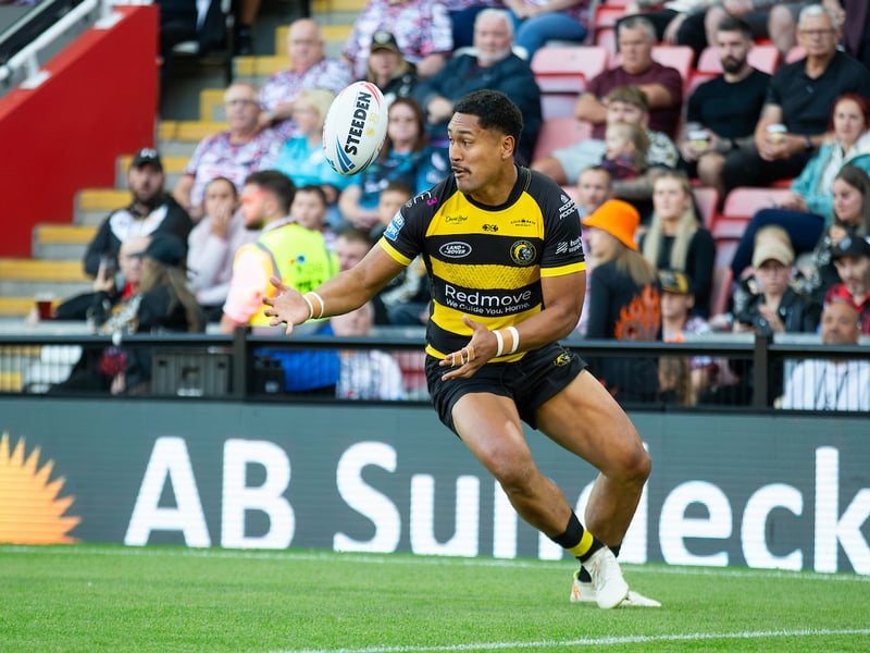 Grade A late contact on passer: 1 penalty point, total penalty points 1.75, no further action.