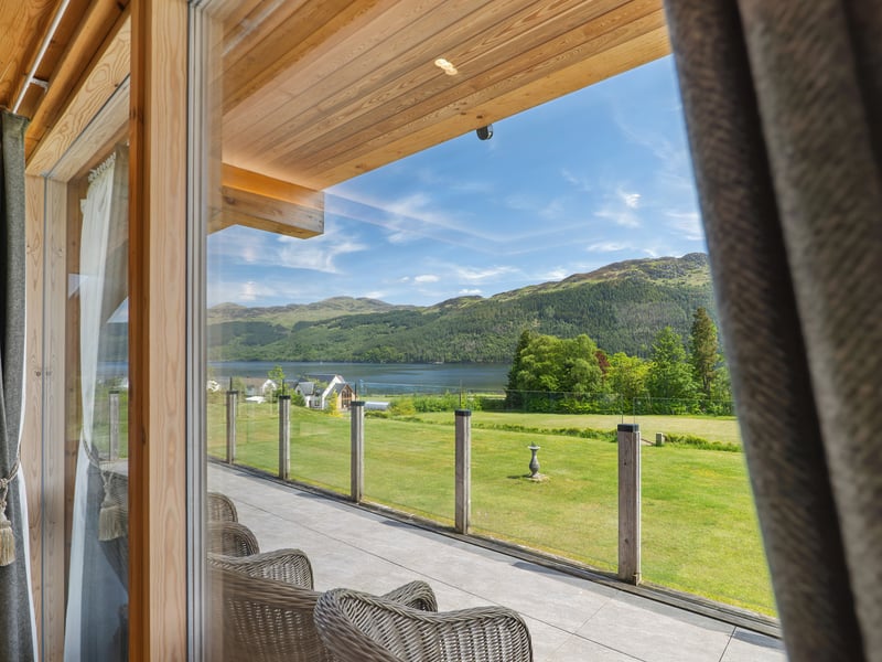 New owners can enjoy the stunning views of Loch Goil.