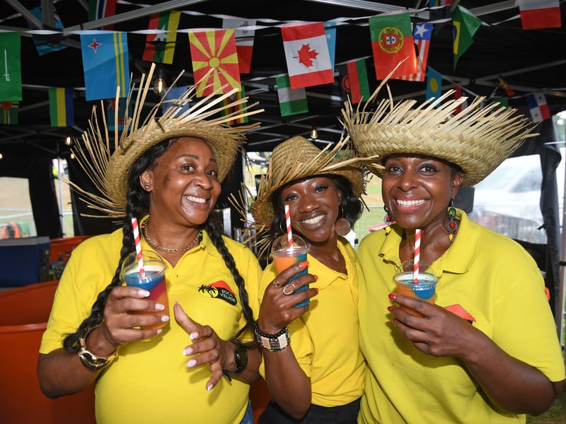 Rum cocktails.
