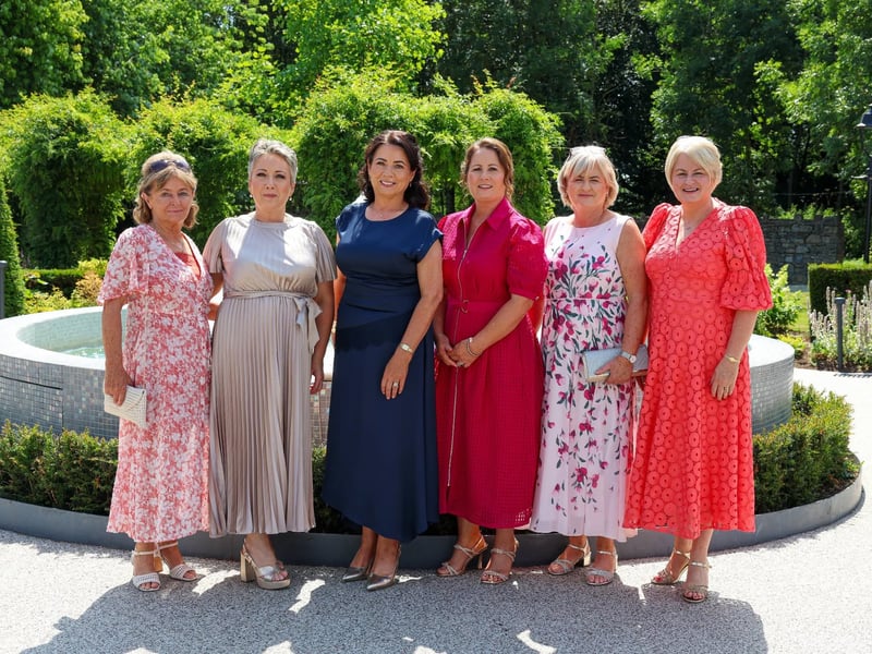 Antoinette Hetherton, Michelle Killian, Catherine Smith from Kiernan Steel with Una Mulligan and Breda Murphy