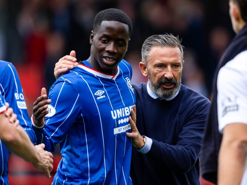 His pace and direct running was a threat all afternoon. Not enough end product but he was always an outlet for Rangers. 7