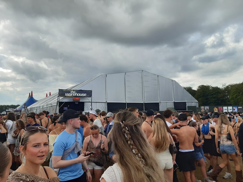 Some of the acts due to perform at The Warehouse were moved to the LS23 stage, including Riordan and Rossi