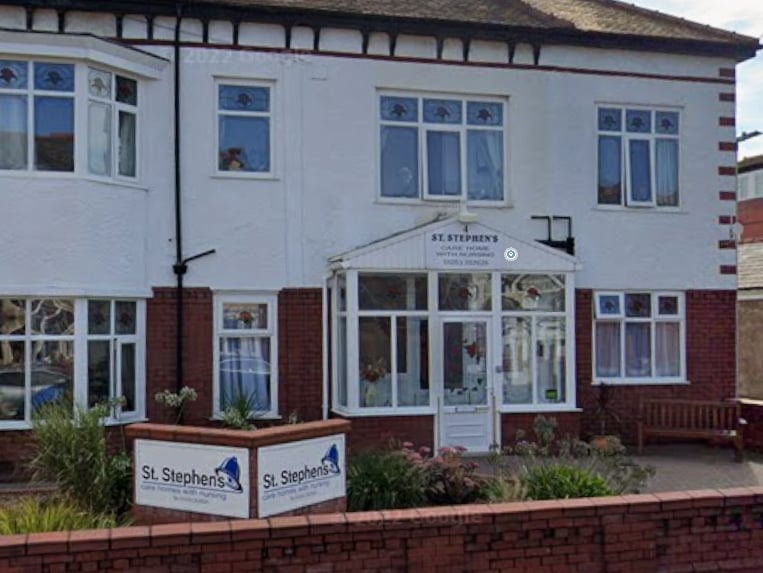 St Stephens Care Home with Nursing
5 stars
22 July
Hospitals/Childcare/Caring Premises
4 St Stephens Avenue
Blackpool
FY2 9RG