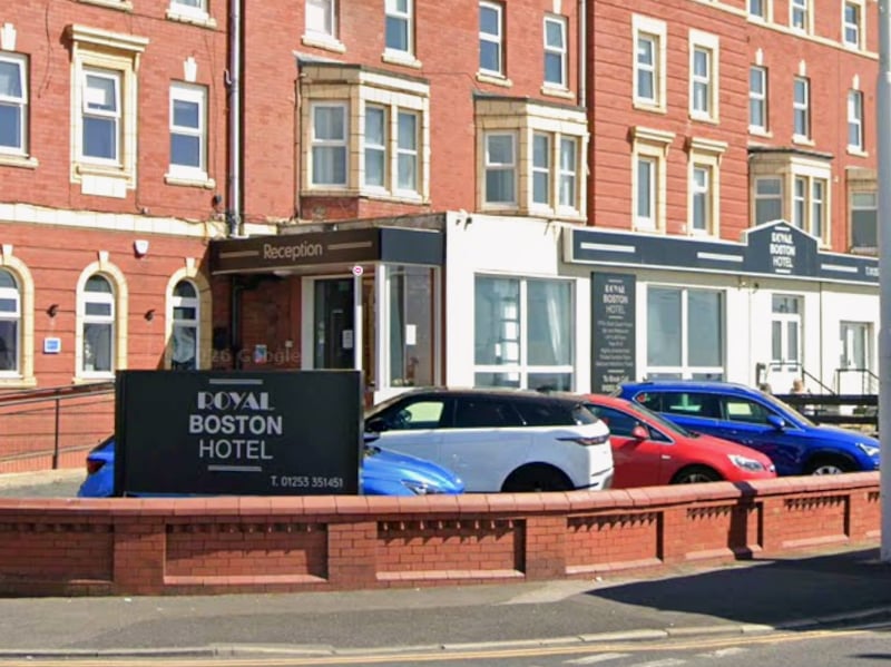Boston Hotel
3 stars
24 July
Hotel/bed & breakfast/guest house
34 Queens Promenade
Blackpool
FY2 9RN