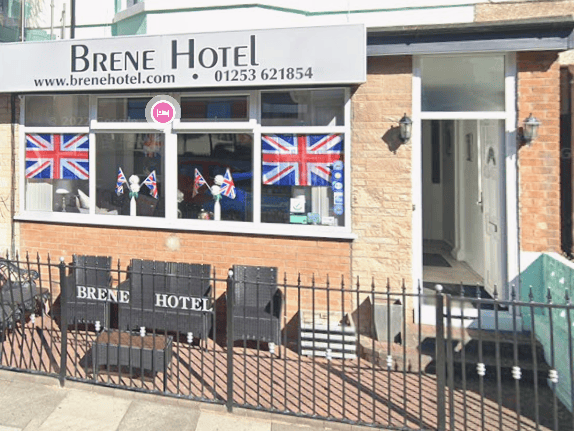 Brene Hotel
5 stars
27 July
Hotel/bed & breakfast/guest house
37 Lord Street
Blackpool
