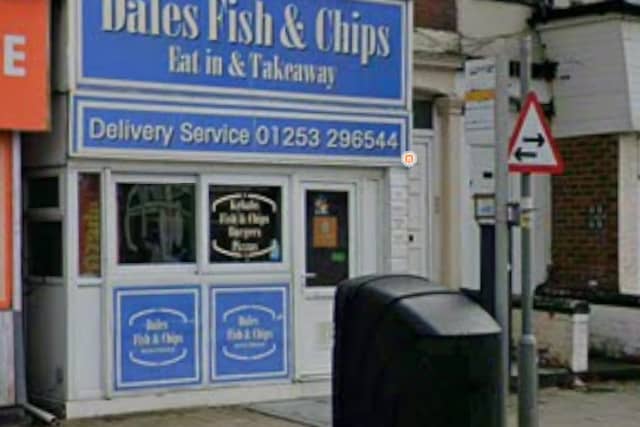 Dales Diner
3 stars
29 July
Restaurant/Cafe/Canteen
82 Coronation Street
Blackpool
FY1 4QE