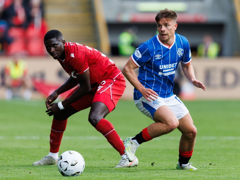 The summer signing from Hearts will miss the next five to six weeks with a hamstring injury.