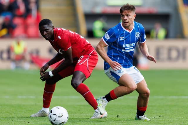 The summer signing from Hearts will miss the next five to six weeks with a hamstring injury.