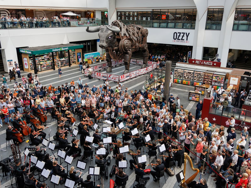 City of Birmingham Symphony Orchestra (CBSO) delivered over 20 free performances in five days across the city.