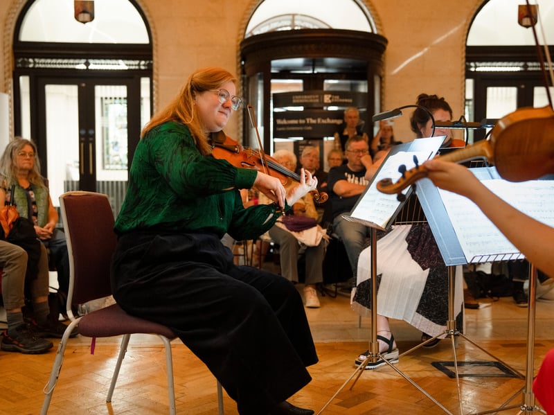 City of Birmingham Symphony Orchestra (CBSO) has delivered over 20 free performances in five days across the city. 