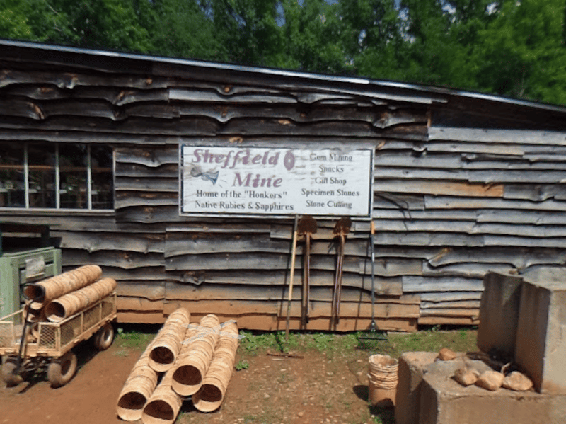Sheffield, North Carolina is quite literally a hidden gem.

It’s popular for the Sheffield Gem Mine, where tourists can search for rubies and sapphires, having the option to keep or turn into a beautiful jewellery piece. 
