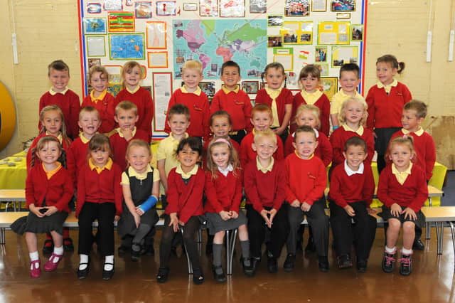 The children at Albany Primary School looked extra smart and full of excitement for their first day.