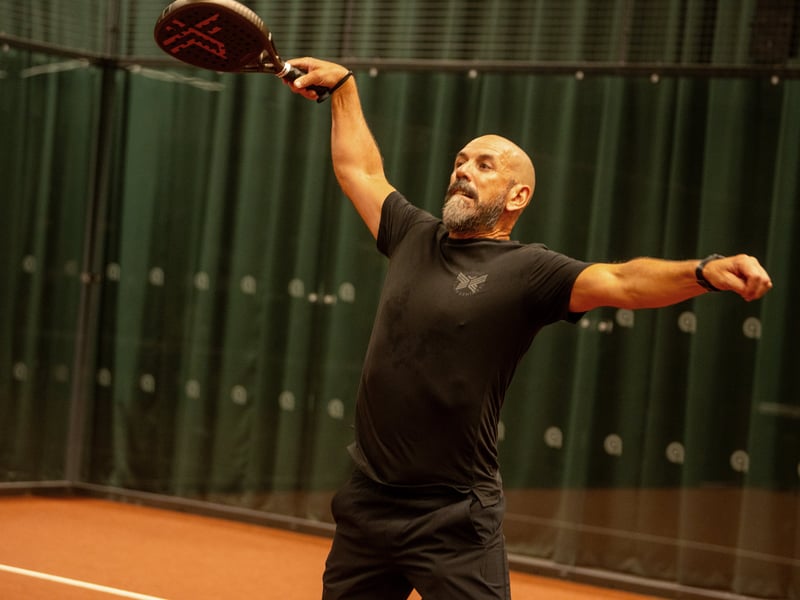 Mark Kinglsey, 57, hosting a fun day at Performance Padel Preston in aid of prostate cancer