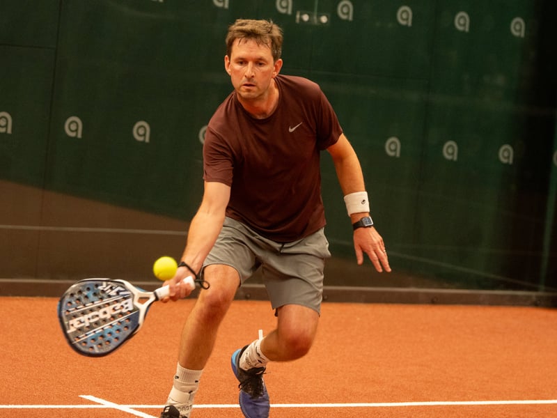 Mark Kinglsey, 57, hosting a fun day at Performance Padel Preston in aid of prostate cancer