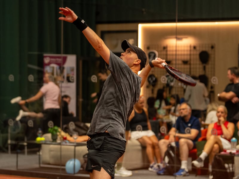 Mark Kinglsey, 57, hosting a fun day at Performance Padel Preston in aid of prostate cancer