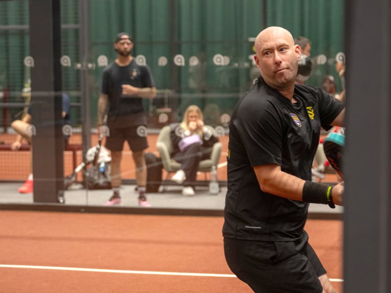 Mark Kinglsey, 57, hosting a fun day at Performance Padel Preston in aid of prostate cancer