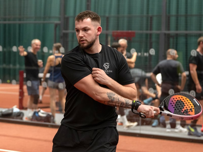 Mark Kinglsey, 57, hosting a fun day at Performance Padel Preston in aid of prostate cancer