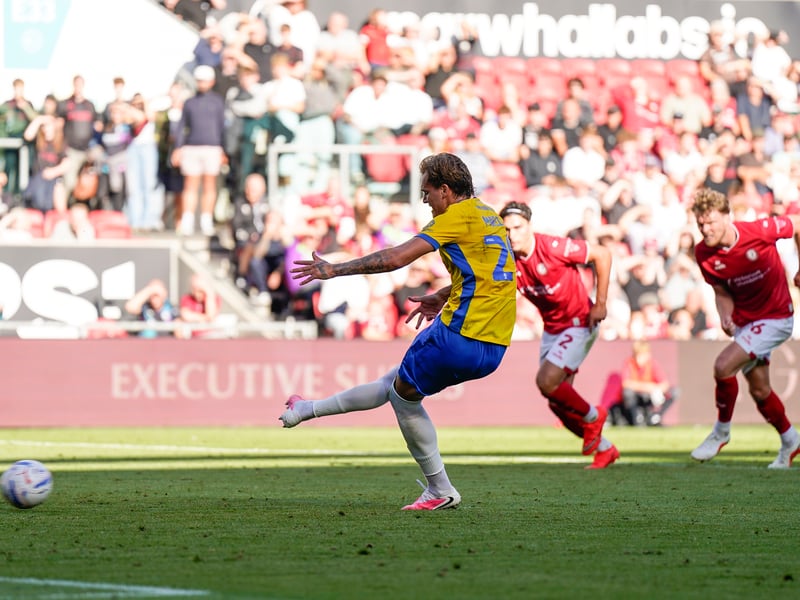 Is tonight the night Mousinho unleashes the €5m arrival? The head coach has hinted the striker is ready to lead the line and is on a high after opening his Fratton Park account on Saturday against Bristol City.