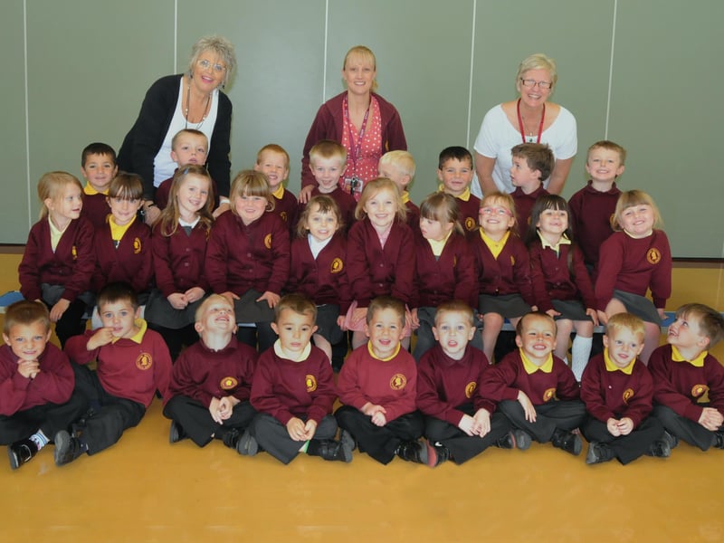 Loving the new uniforms at George Washington Primary School in WellBank Road, Sunderland 15 years ago.