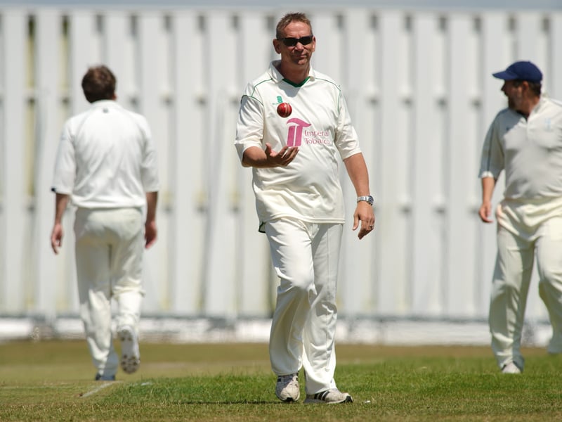 2015: Alan Knight at a charity cricket match between Hambledon and an Ex-Professionals XI. The game was in memory of Kim Manns and is raising money for the Motor Neurone Disease Association.
Picture: Allan Hutchings (151142-544)