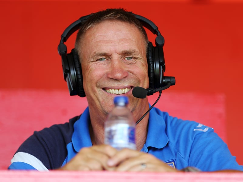 Alan Knight at the pre-season Ebbsfleet United vs Portsmouth FC match in 2014