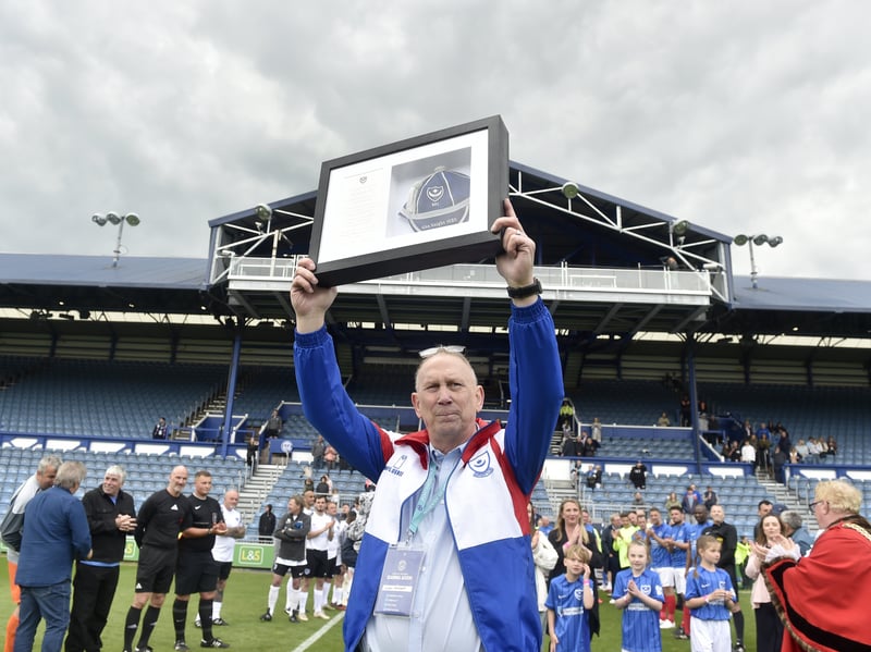 A charity match was held between Pompey Legends v Alan Knight Celebrity XI at Fratton Park, Portsmouth, on bank holiday Monday, May 5, 2025.
Picture: Sarah Standing (050525-2771)