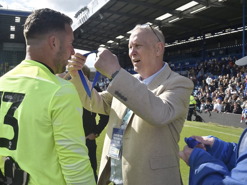 A charity match was held between Pompey Legends v Alan Knight Celebrity XI at Fratton Park, Portsmouth, on bank holiday Monday, May 5, 2025.
Picture: Sarah Standing (050525-2847)