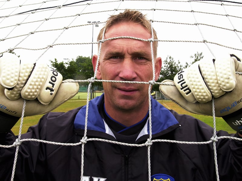 Alan Knight at the Eastleigh training ground in 2003
PICTURE: MATT SCOTT-JOYNT (034308-36)