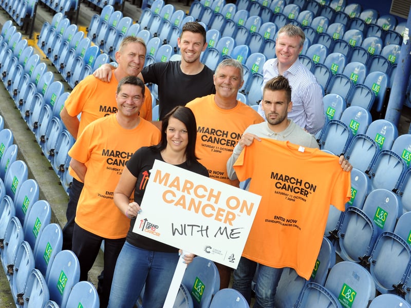 Alan Knight supporting Stand Up To Cancer - a joint fundraising campaign from Cancer Research UK and Channel 4. Pictured in 2014
Picture: Allan Hutchings (142661-495)