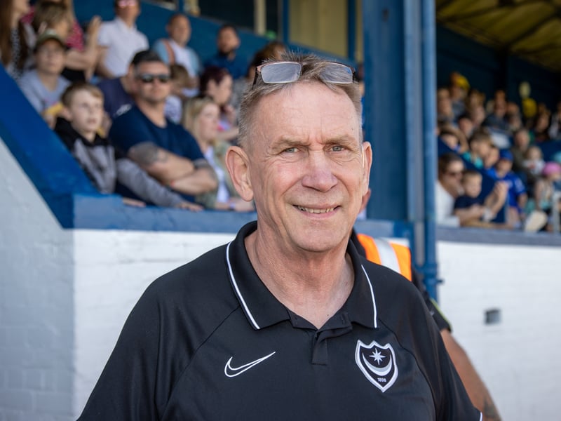 Alan Knight at a charity football match was held on Sunday afternoon to raise tens of thousands of pounds for Sophies Legacy. Sophie's Allstars took on the Pompey Charity Squad, comprising of former Pompey players. 
Picture - Alex Shute