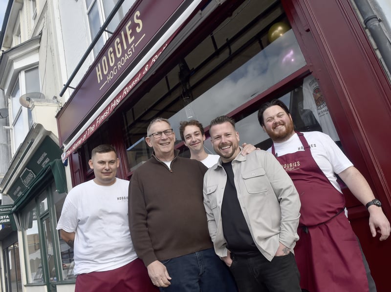 Hoggies Hog Roast officially opened in Marmion Road, Southsea, by Alan Knight on Monday, September 15, 2025.
Picture: Sarah Standing (150925-9406)