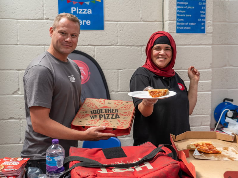 RSPCA Stubbington Ark Fete
Pictured: Pizza Hut Reps