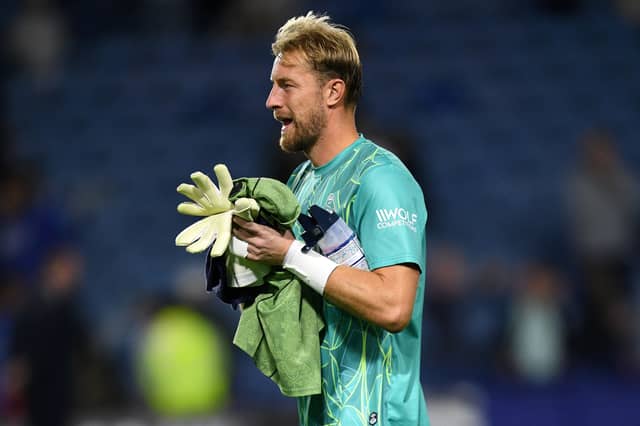 Left exposed for Woodrow's opener. He wasn't hugely tested, making three fairly comfortable saves, but he did what he needed to do.