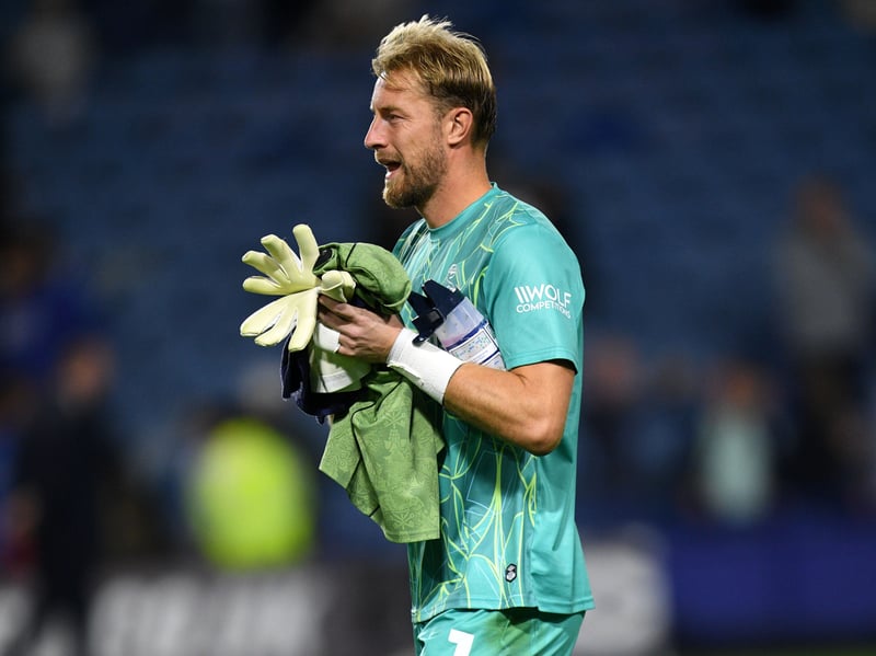 Left exposed for Woodrow's opener. He wasn't hugely tested, making three fairly comfortable saves, but he did what he needed to do.