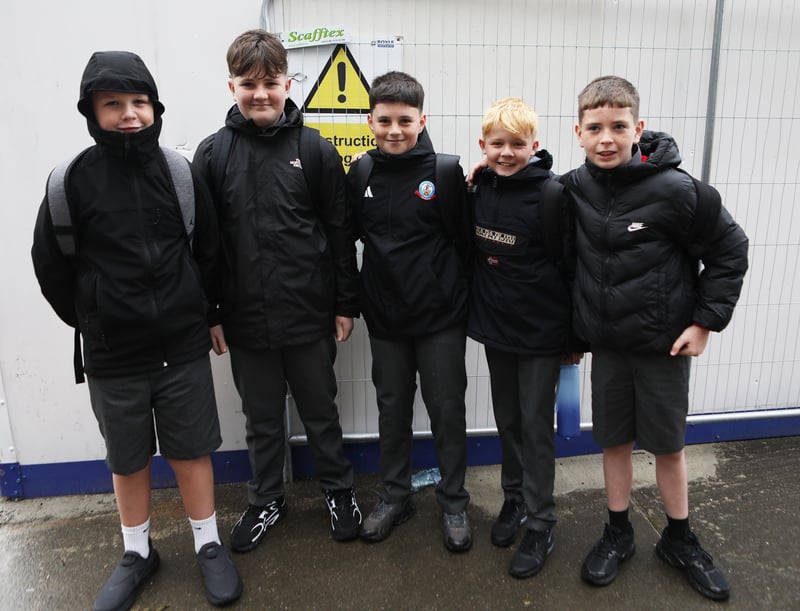 Oran Lavin, Shaun Óg McDaid, Jake Doherty, PJ Doherty and Odhran Culligan