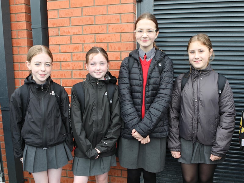 Ailbhe McShane, Lucy Scott, Eva Morkeviciute and Maja Goch
