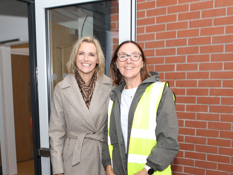 Teachers Karen Callaghan and Anne Doherty