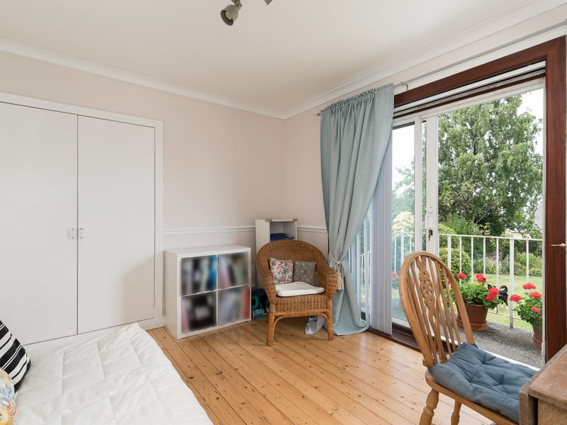 Two of the three bedrooms have fitted wardrobes. While, a Ramsay-style ladder provides access to the large floored attic space which has three Velux windows providing natural light.