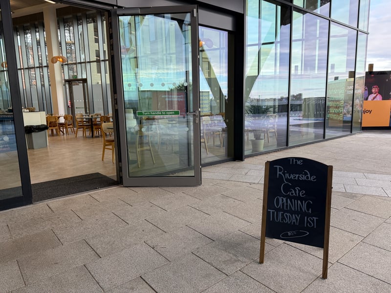 As well as a range of coffees, drink options include a range of wines, with prices starting at £5 a glass. Coffees start at £2.50 for an espresso.
