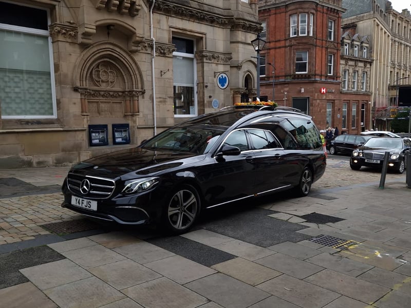 Phil Parkes's funeral in Wolverhampton