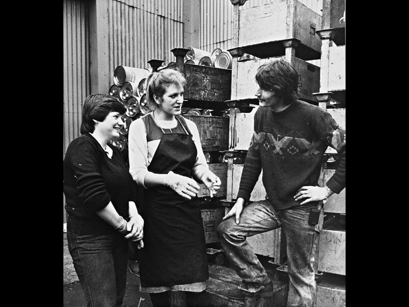 Sheet Metal Workers (Cradley) was fighting the recession by taking on young people from the dole queue when this photograph was taken. The firm, based at Factory Centre in Woods Lane, had employed nearly 30 youngsters as part of an expansion programme, with orders for its metal toolboxes continuing to grow. Among them were 18-year-olds Mandy Tonkin and Tracey Bennett, who had trained as a chef and nursery nurse respectively before becoming press operators. They are pictured with foreman Arthur Gennard. Do you remember working at Sheet Metal Workers (Cradley)? Did you or someone in your family get their first job during the recession of the 1980s?