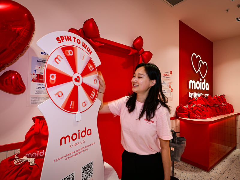 Customers could get extra bargains through a 'spin to win' competition
