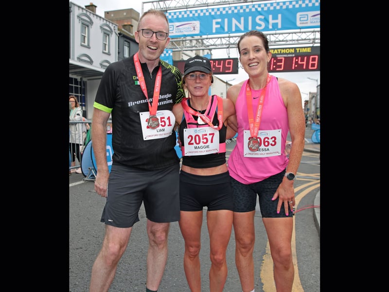 Liam Kiernan, Maggie Smith, and Nessa McElvaney
 