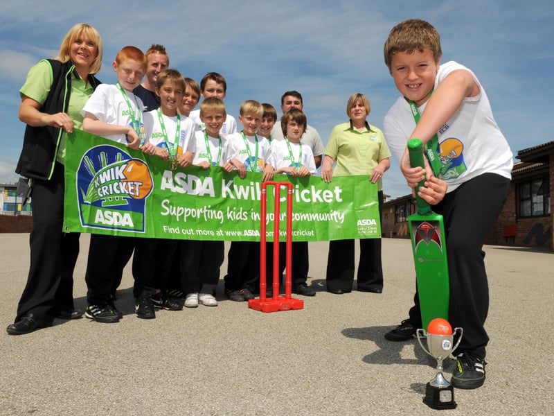 Mortimer Primary School's kwik cricket team were heading to the regional finals of a competition in Carlisle back in 2008.