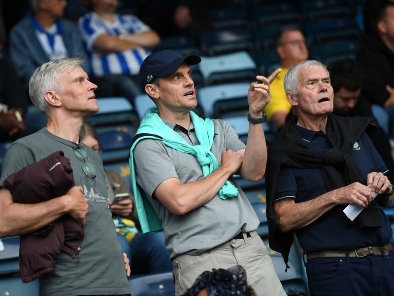 Ows fans at Adams Park.