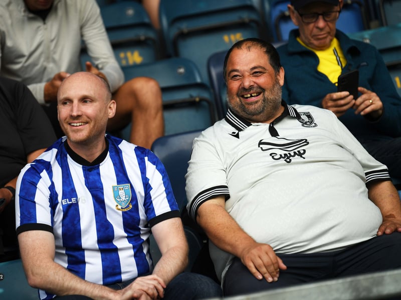 Owls fans at Adams Park.