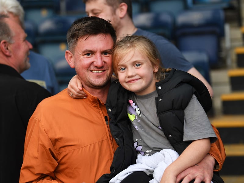 Owls fans at Adams Park.
