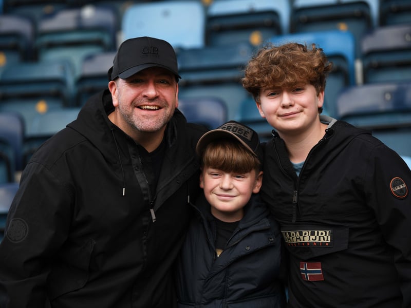 Owls fans at Adams Park.