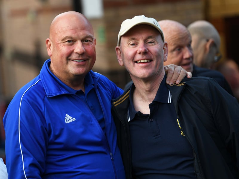 Owls fans at Adams Park.