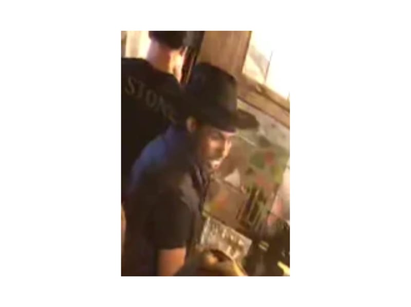 At around 3.50am on Sunday 21 June, police received reports that a man threw a glass at another man's face in Molly Malone's on West Street. The victim received facial injuries which are not thought to be life-changing.
A short time later, it is believed the victim left the premises with another man where they walked a short distance to Orange Street and saw the suspect with two other men. It is then reported that all three suspects attacked the second victim causing facial injuries that are not thought to be life-changing.
Since this was reported to police, officers have carried out several enquiries, including CCTV trawls, and would now like to speak to the man in the image as it is believed he could assist with the investigation.
If you think you can help, you can pass on information online or by calling 101.
Please quote investigation number 14/110926/26 when you get in touch.